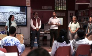Jvenes de Santa luca participa en talleres de sensibilizacin sobre el uso y cuidado del agua 
