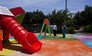 Santa Luca reabre tres parques infantiles despus de ser remodelados