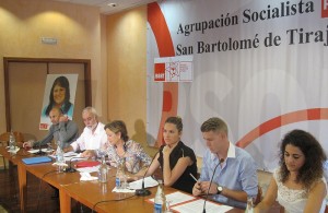 El PSOE y Juventudes Socialistas SBT, inauguran el Aula Joven, Fayna Noda.