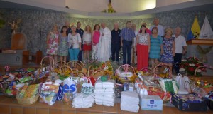 Maspalomas festeja Santa Marta con ofrendas a la patrona de la hostelera