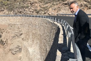 El Cabildo reabre la carretera de Ayacata a Mogn 