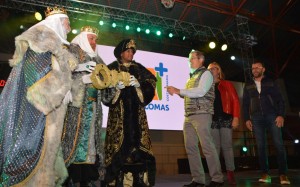 La Cabalgata de Reyes entusiasma a los vecinos y turistas en Maspalomas