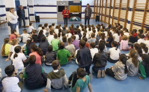 El proyecto de la Mancomunidad Isla-Planeta` sobre la sostenibilidad llega a mil escolares de Santa Luca