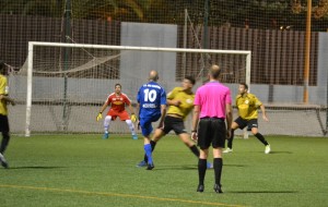 El San Fernando vence al Santa Brgida 2 -1 con un doblete de Quintero