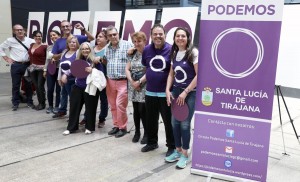 Podemos Santa Luca de Tirajana confirma su apoyo a la investidura de Julio Ojeda.