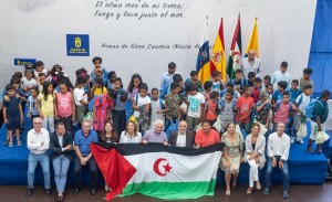 Ms de 60 menores saharauis disfrutan de sus Vacaciones en Paz en Gran Canaria 