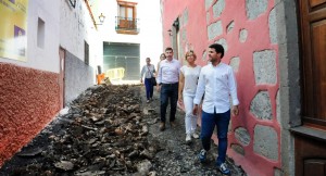 Tunte rehabilita y mejora de las calles del casco histrico 