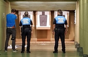 La Polica Local de Mogn realizan un nuevo curso de prcticas de tiro