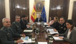 El Ministerio del Interior celebra la reunin  monogrfica sobre el repunte migratorio en Canarias