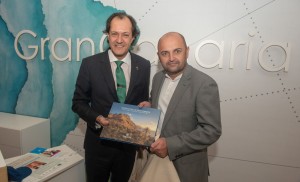 Turismo de Gran Canaria agradece al piloto de Iberia la promocin de las bondades de la Isla entre su pasaje 
