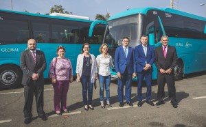 GLOBAL suma 54 nuevas guaguas a la flota del transporte pblico en Gran Canaria