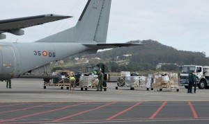 Canarias recibe material de proteccin sanitaria del Ministerio de Sanidad 