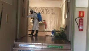  San Bartolom de Tirajana desinfecta los Centros Educativos