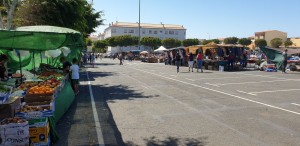 El Mercadillo de Vecindario uno de los primeros en abrir en la isla con cerca de ochenta puestos 