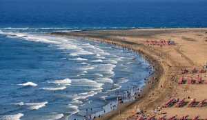 San Bartolom de Tirajana anuncia el cierre de sus playas en la vspera de San Juan