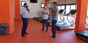 Santa Luca abre sus instalaciones deportivas despus de haber sido reformadas y adaptadas a la nueva situacin 