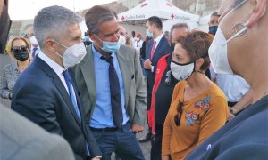 CC acusa a Marlaska de mentir sobre el tiempo que pasan los migrantes en Arguinegun