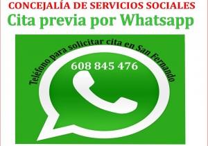 Servicios Sociales de San Bartolom de Tirajana atender a los usuarios por WhatsApp 