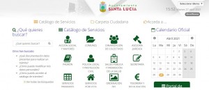 La sede electrnica del Ayuntamiento de Santa Luca permite hacer gestiones a travs del sistema clave 