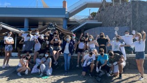 Maspalomas prolonga las actividades de limpieza de playas para seguir concienciando a los ms jvenes
