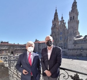 Turismo realiza la presentacin mundial del Camino de Santiago Canario Tunte-Gldar, en el I Congreso de la Academia Xacobea