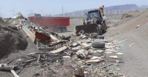Santa Luca retira 135 mil kilos de escombros y basura del Barranco de Tirajana y el Barranco de Los Llanos