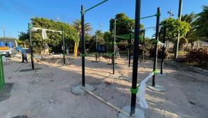 Playa de Arinaga contar con una nueva instalacin para la prctica de calistenia