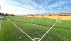 Culminada la renovacin de los campos de ftbol en la Ciudad Deportiva del Cruce de Arinaga