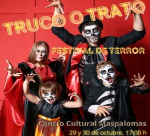 Maspalomas celebra Halloween con un festival de terror y un concurso de Tik Tok 