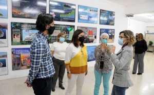 Maspalomas inaugura la Campaa itinerante sobre los efectos del Cambio Climtico en Canarias en el IES Tmara 