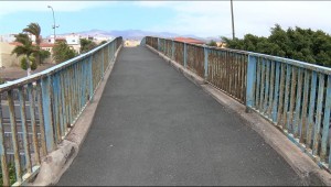 Ingenio saca a licitacin la reposicin de la pasarela area para peatones de Las Majoreras por 175.000 euros 