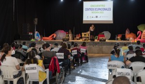 Centros ocupacionales de la isla se dan cita en Arguinegun en una tarde de ocio