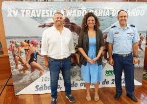 Ingenio prepara la XV Travesa a Nado de Gando en aguas abiertas