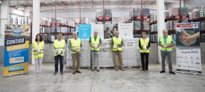 SPAR Gran Canaria entrega 2.500 kilos de leche y gofio canarios al proyecto solidario ningn hogar sin alimentos
