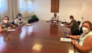Francisco Garca se rene con los directivos de los Centros de Salud para analizar la situacin de la sanidad de Santa Luca