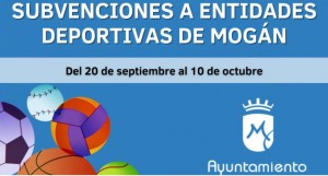 Mogn abre  la convocatoria de subvenciones a los clubes deportivos 