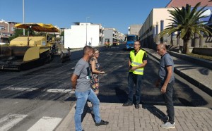El Plan Global de Asfaltado de San Bartolom de Tirajana avanza con distintas actuaciones