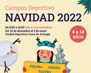 Vuelve el campus infantil de Navidad en la Ciudad Deportiva del Cruce de Arinaga