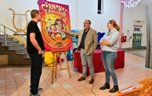 El carnaval de los dibujos animados ya tiene cartel diseado por Natanael Garca