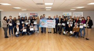 SPAR Gran Canaria entrega más de 10.000 euros a la Asociación Síndrome de Down por la venta de sus calendarios solidarios