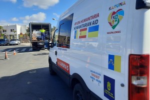 La Asociaci�n Ben�fica Karuna Maspalomas viaja a Ucrania para llevar donaciones de medicamentos a Kiev