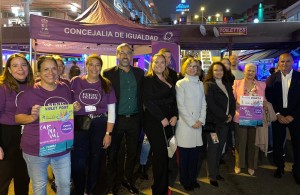 Maspalomas activa  los  `Puntos Violeta durante la celebracin del Carnaval Internacional de Maspalomas 