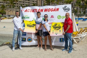 El Acuatln Mogn celebra su tercera edicin con 200 inscritos