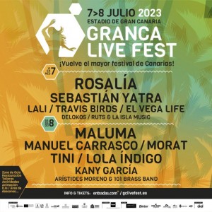 El GranCa Live Fest ha vendido entradas en 41 provincias espaolas y 38 pases de cuatro continentes 