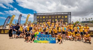 Arthur Arutkin y Alba Frey, ganadores de la Gran Canaria PRO 2023 de paddle surf race