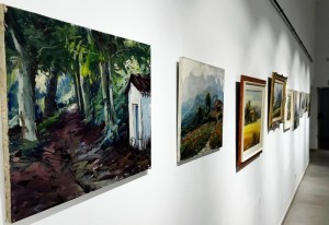 Mogán expone los paisajes del pintor  Joan Parés en el Centro Cultural El Mocán