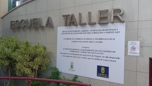 Santa Lucía finaliza  las obras de mejora y ampliación  de la Escuela Taller