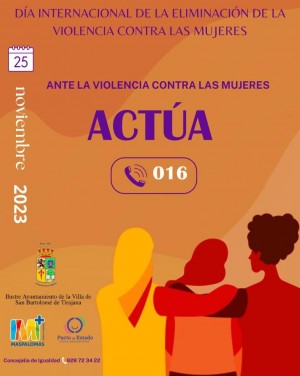 San Bartolom de Tirajana acta (016) contra la violencia hacia las mujeres