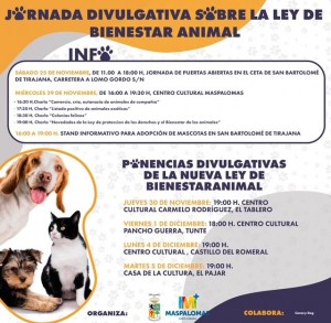 San Bartolom de Tirajana presenta la nueva Ley de Bienestar Animal 