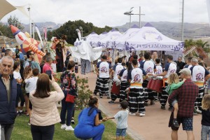 Maspalomas acogió a más de 4.000 personas en la celebración de la Warrior Race y el 12 Encuentro Vecinal